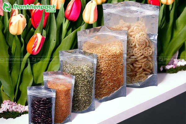 Các kích thước túi zipper