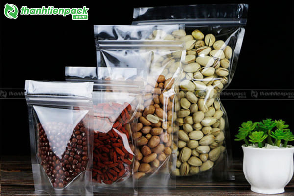 Kích thước túi zip trong