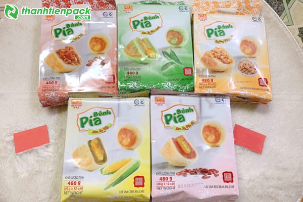 Mẫu bao bì bánh pía