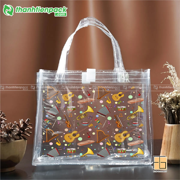Túi nhựa PVC có quai xách