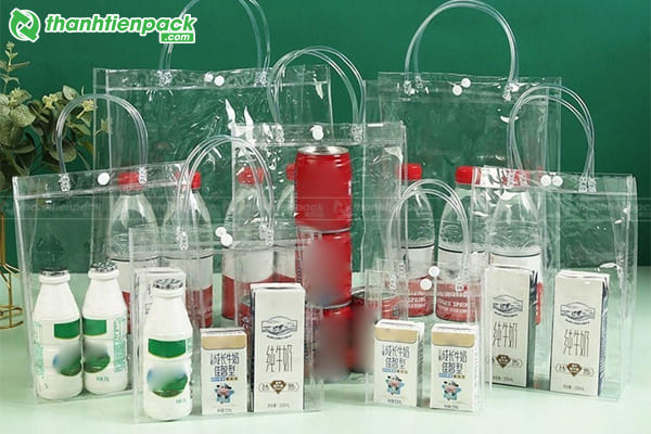 Túi nhựa PVC đựng hàng tiêu dùng 