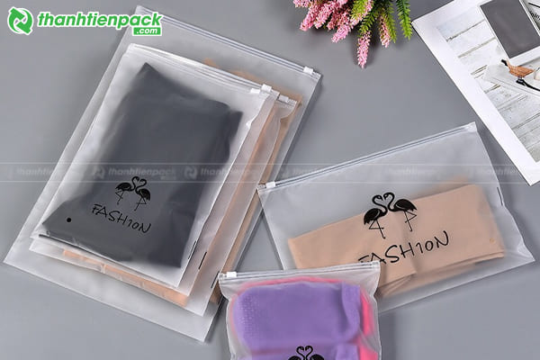 Túi zip khóa PE đựng quần áo