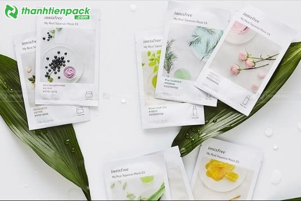 Bao bì đựng mặt nạ dưỡng ẩm