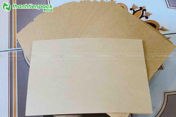 Giấy kraft nâu dày