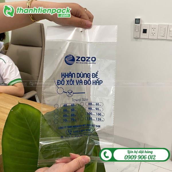 In túi OPP bóng kính trong suốt