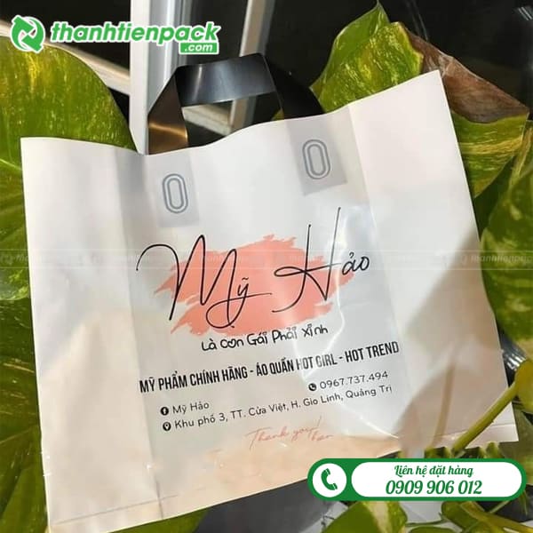 Mẫu in túi quai ép vuông