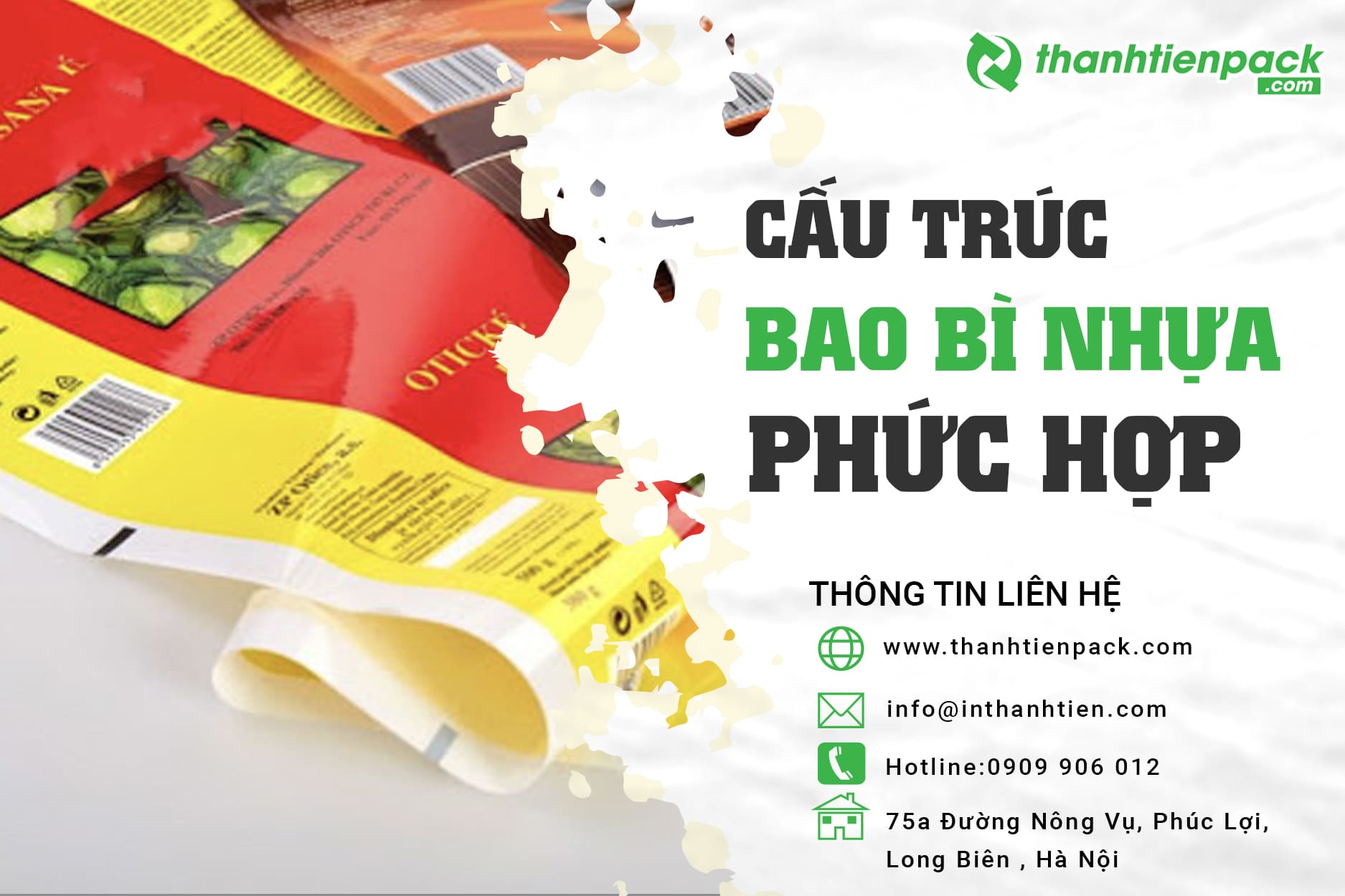 Cấu trúc của bao bì nhựa mềm từ nguyên liệu đến ứng dụng
