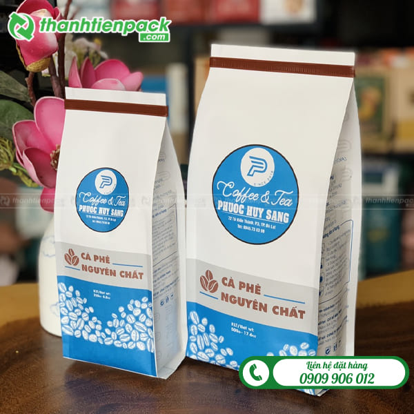 Túi đựng cà phê đáy đứng