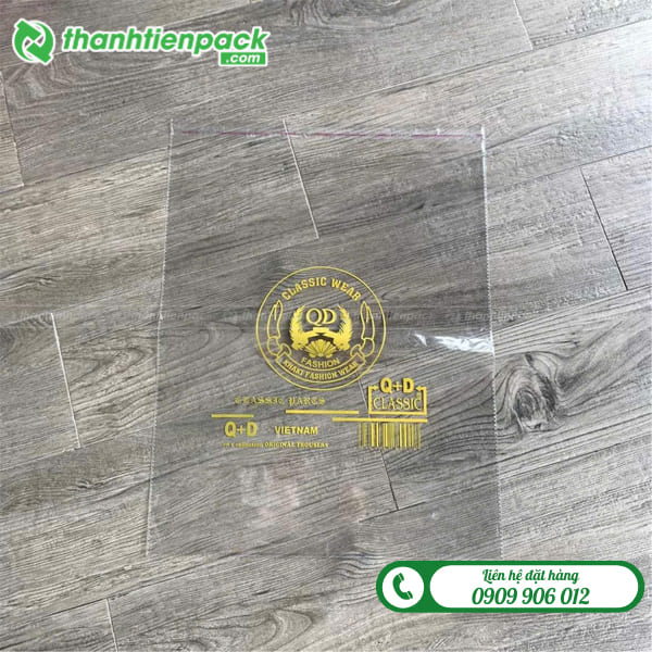 Túi opp in logo thương hiệu