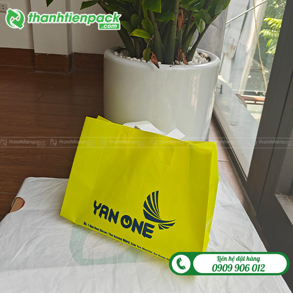 Túi quai ép vuông in logo