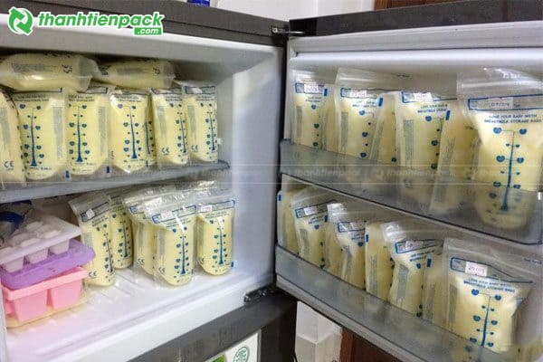 Túi zip bảo quản sữa