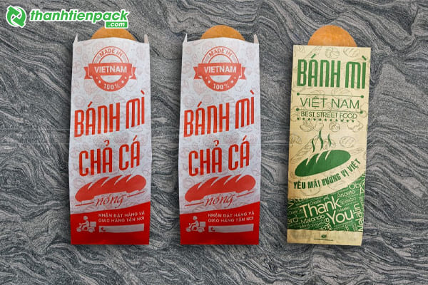 Bao bì bánh mì chả cá