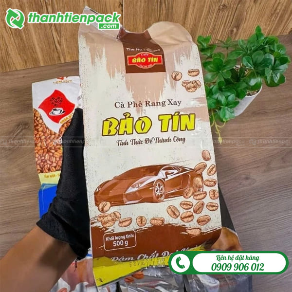 Bao bì cà phê rang xay Bảo Tín