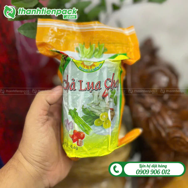 Bao bì chả lụa chay