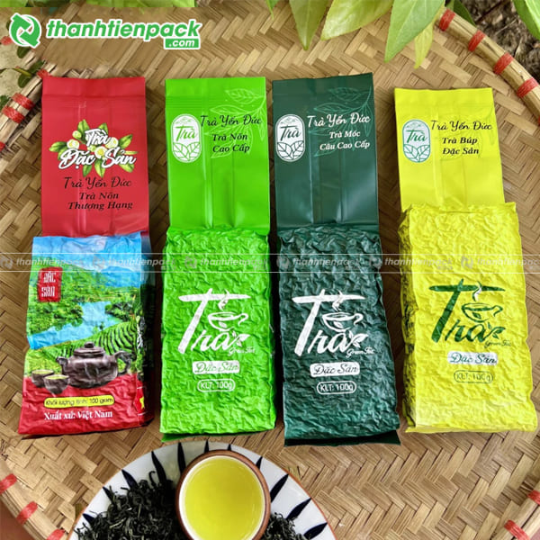 Bao bì đóng gói chè 