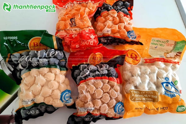 Bao bì đựng cá viên