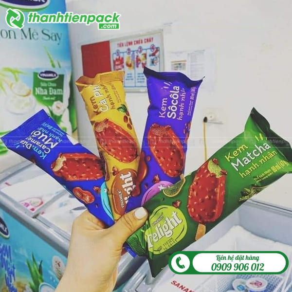 Bao bì đựng kem