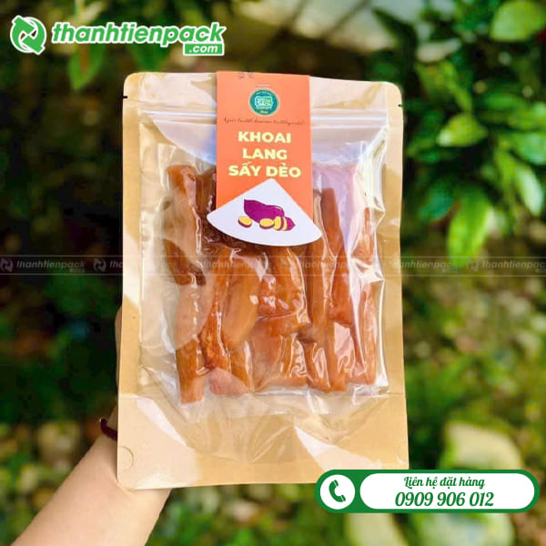 Bao bi đựng khoai lang sấy dẻo