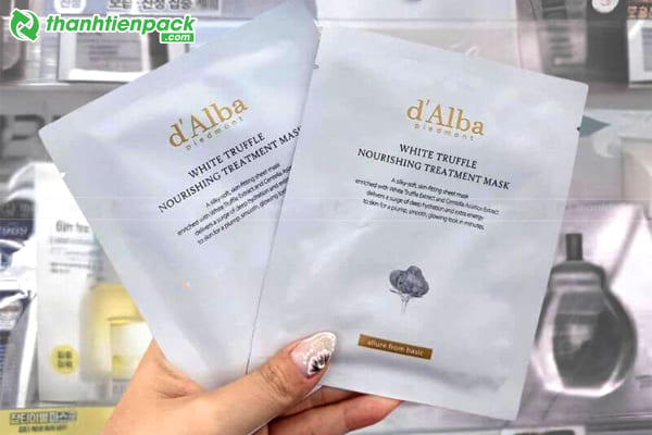 Bao b&igrave; đựng mặt nạ