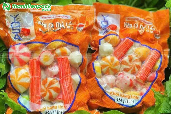 Bao bì đựng thực phẩm đông lạnh