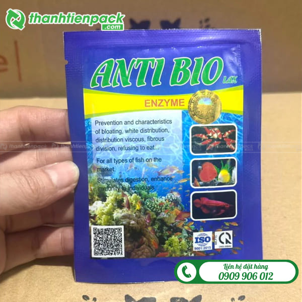 Bao bì đựng thuốc thủy sản 