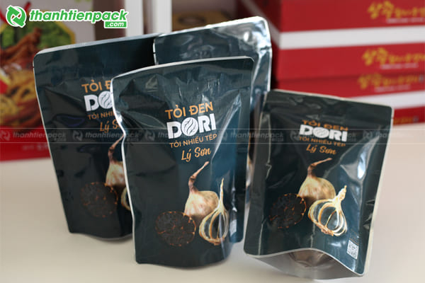 Bao b&igrave; đựng tỏi đen