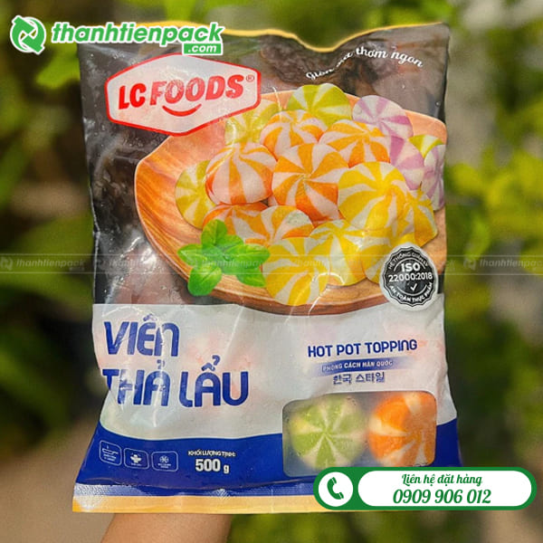 Bao bì đựng viên thả lẩu