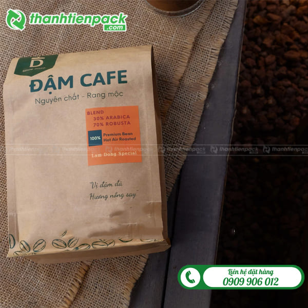 Bao bì giấy cà phê