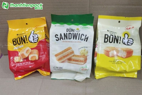 Bao bì màng ghép đựng bánh mì