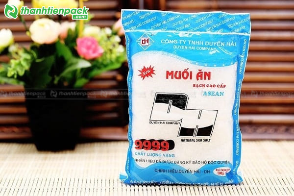 Bao b&igrave; muối ăn