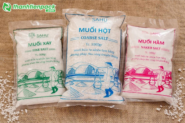 Bao b&igrave; muối trong suốt