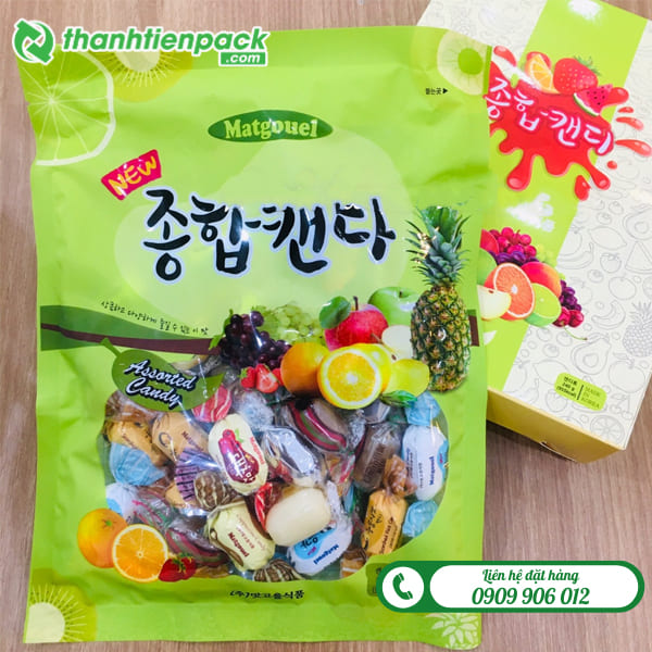 Bao bì sản phẩm bánh kẹo