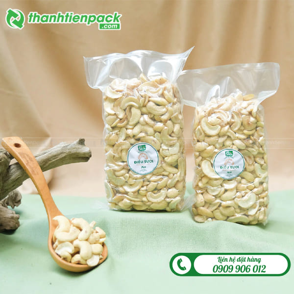 Bao hạt điều hút chân không