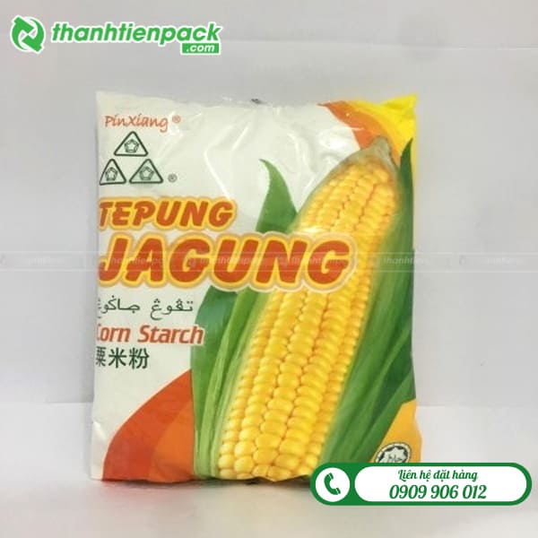 Bọc nilon đựng bột bắp