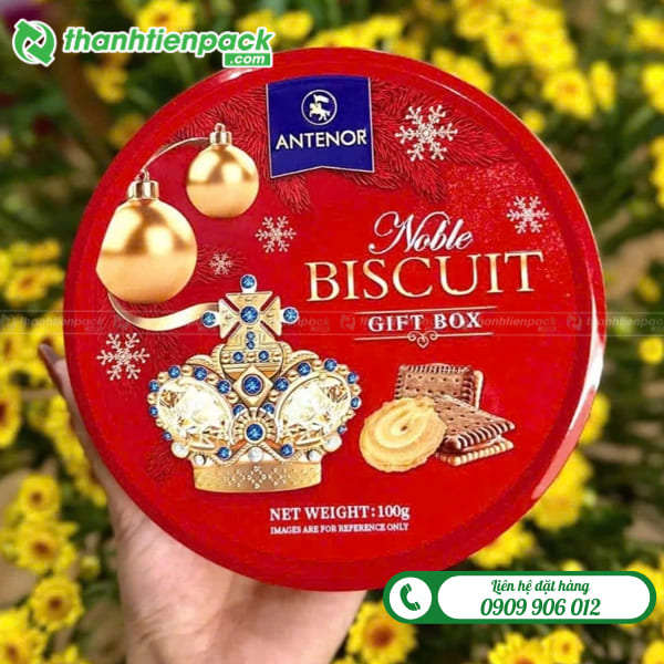 Hộp thiếc đựng bánh quy