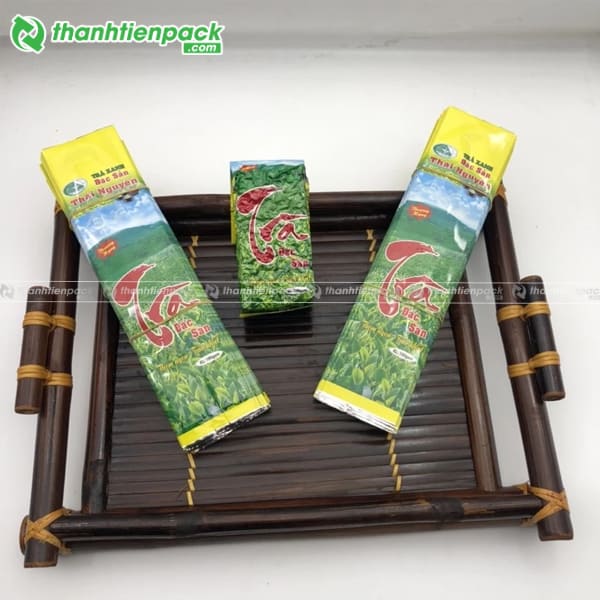 In túi chè hút chân không
