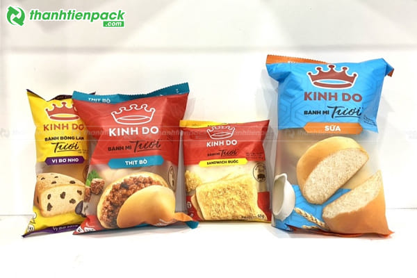 Mẫu bao bì bánh mì đẹp