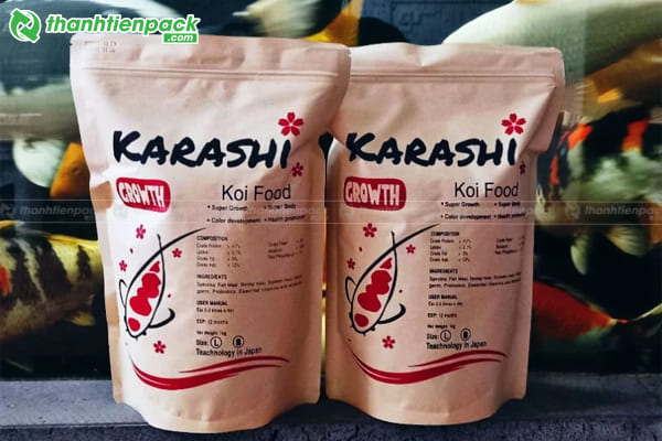 Mẫu bao bì đựng mồi câu cá