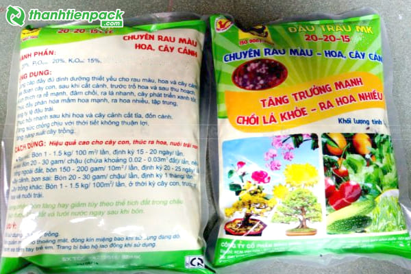 Mẫu bao bì phân bón