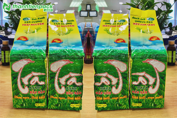 Mẫu túi chè hút chân không
