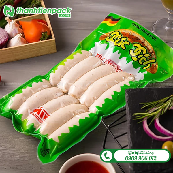 Mẫu túi đựng xúc xích đẹp