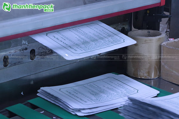 Sản xuất bao bì trái cây sấy