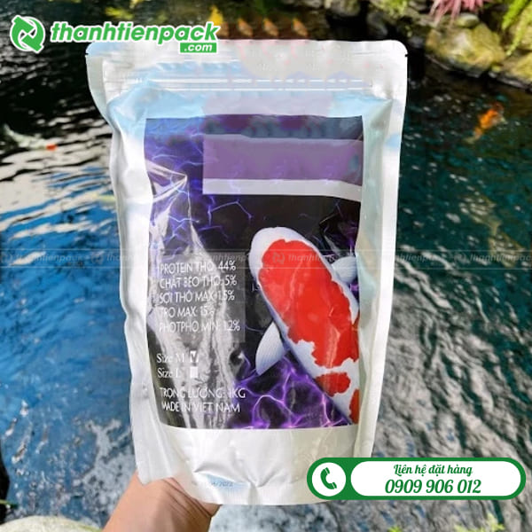 Túi bạc đựng mồi câu cá