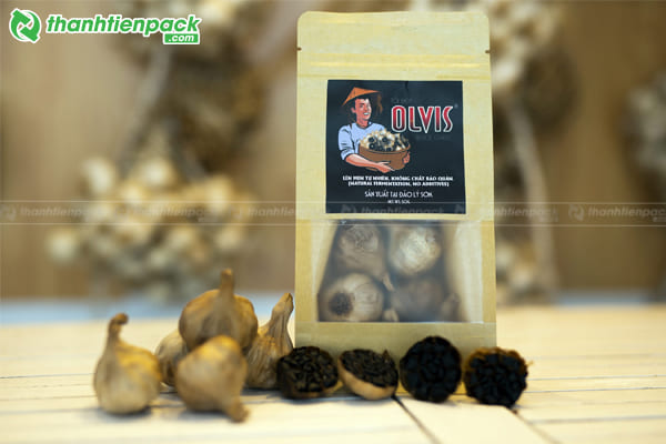 T&uacute;i đ&aacute;y vu&ocirc;ng đựng tỏi đen