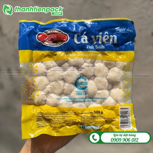 Túi đựng cá viên đông lạnh