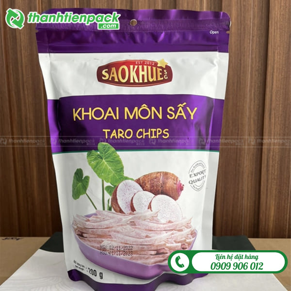 Túi đựng khoai môn sấy