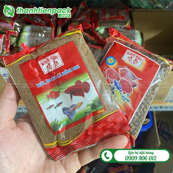 túi đựng mồi câu cá dạng cuộn 