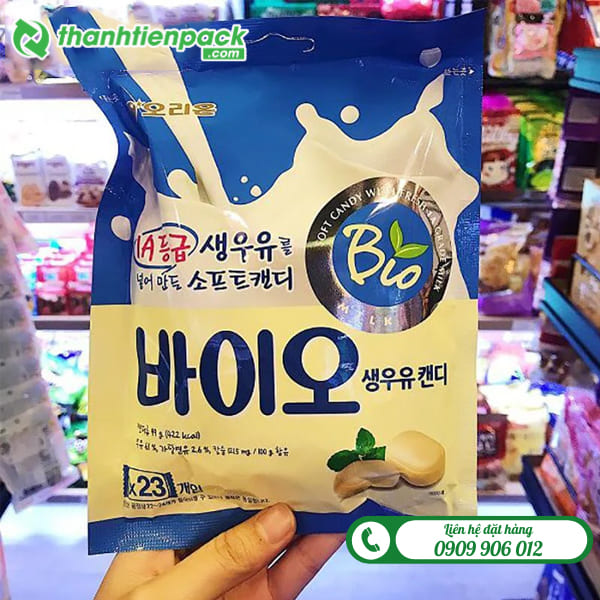 Túi ép 3 biên đựng bánh kẹo