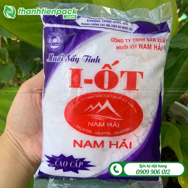T&uacute;i h&agrave;n lưng đựng muối i ốt