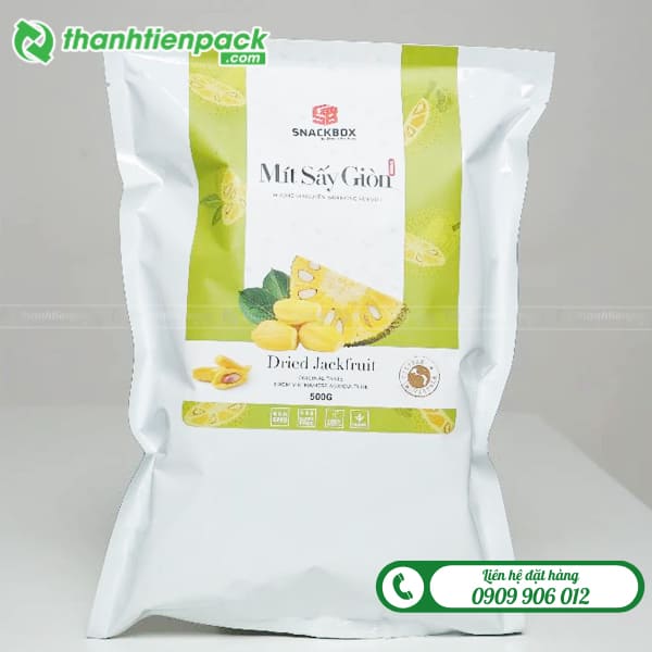 Túi zip nhôm đựng mít sấy